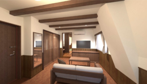 旧館MiN Suiteリビング