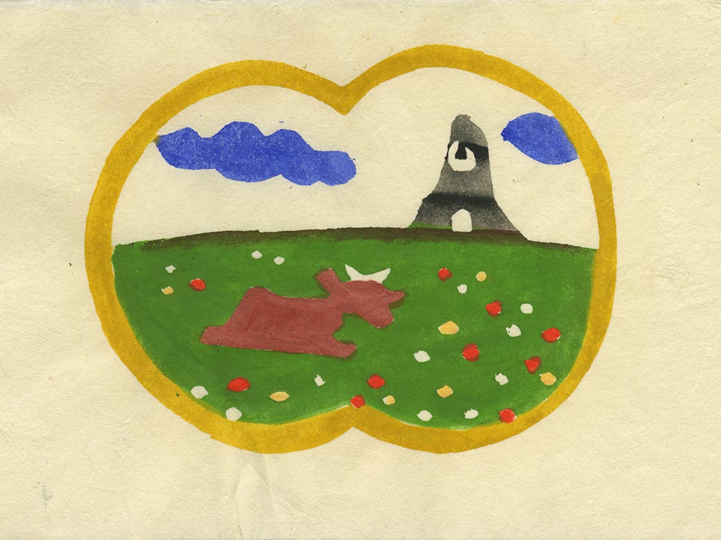 柚木沙弥郎氏と松本ホテル花月